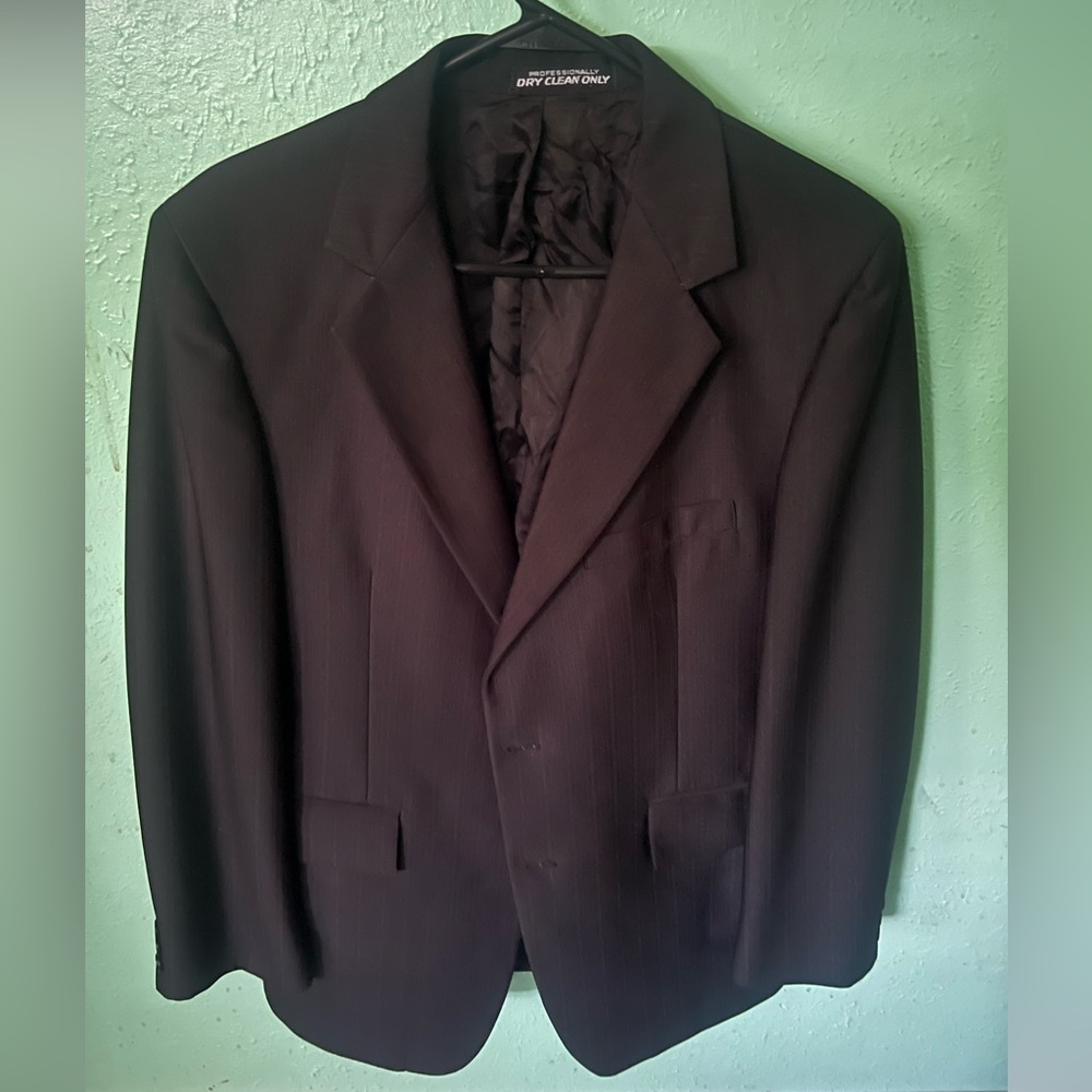 Dapper Black Men's Blazer by Dirty Clean Work